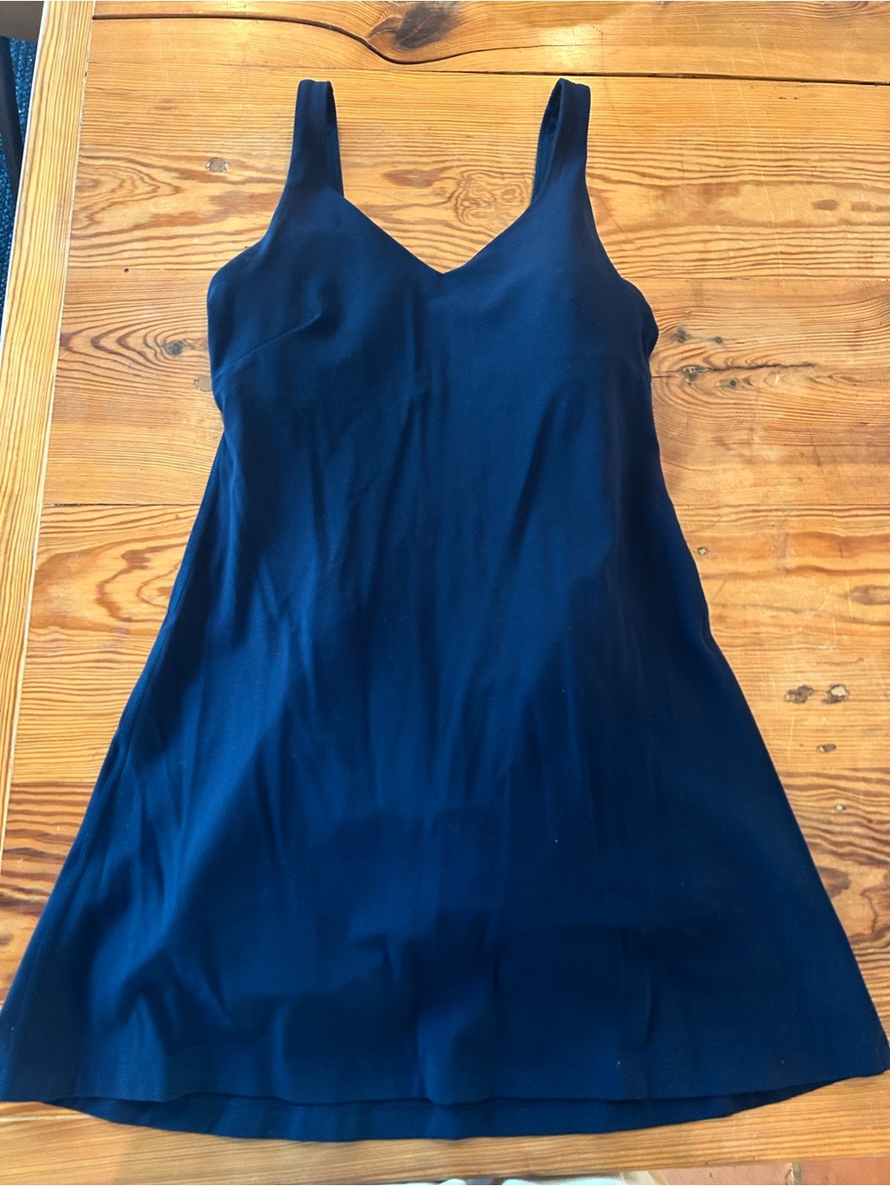 lululemon athletica Navy V-Neck Mini Dress